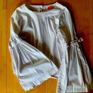 Catherine Malandrino blouse, wide sleeve